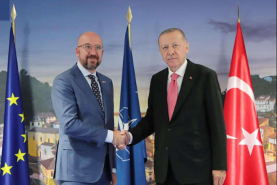 Cumhurbaşkanı Erdoğan, AB Konseyi Başkanı Michel ile görüştü