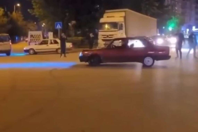 Bursa’da trafik magandası kamerada