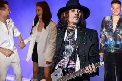 Johnny Depp’in doğum günü partisine ünlü akını