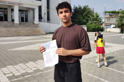 63 saat enkaz altında kalan Gürkan YKS'ye girdi