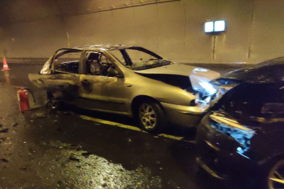 Orhangazi Tüneli’nde faciadan dönüldü