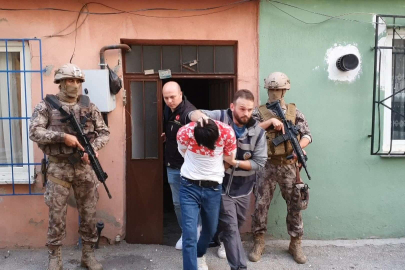 Bursa'da 1350 polisle dev uyuşturucu operasyonu!