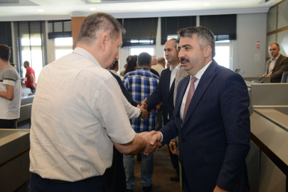 Yıldırım ailesi bayramlaştı