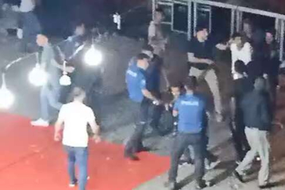 Düğün değil meydan savaşı: Polise taşlı, sopalı ve baltalı saldırı