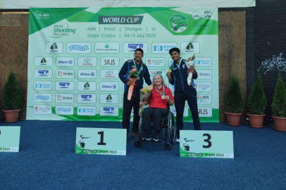 Bursa Büyükşehir Belediyesporlu milli sporcu dünya üçüncüsü oldu