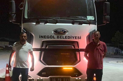İnegöl Belediyesi orman yangınlarına müdahale için ekip gönderdi