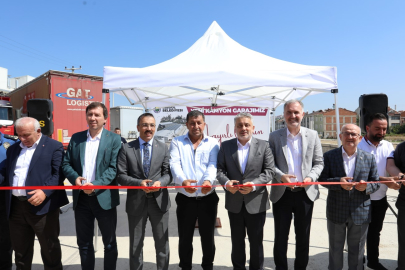 İnegöl’de 60 araçlık TIR parkı hizmete girdi