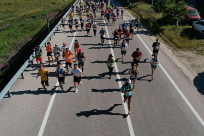 Uludağ'da 2 bin 200 koşucu ‘Ultra Trail’ heyecanı yaşadı