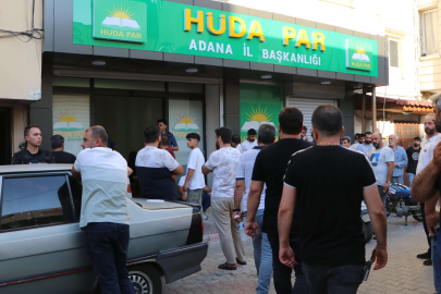 HÜDA PAR Adana İl Başkanlığı'na saldırı: 1 ölü