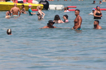 Bodrum’da sıcaklık gölgede 45 derece