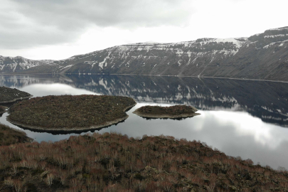 Nemrut kalderasında görsel şölen