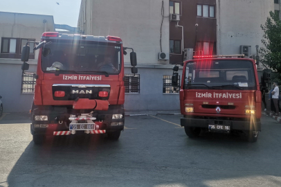 İzmir’de hastanede korkutan yangın