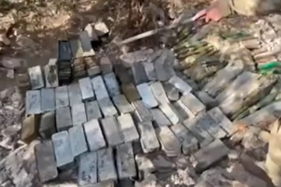 Pençe-Kilit bölgesinde teröristlere ait çok sayıda mühimmat ele geçirildi