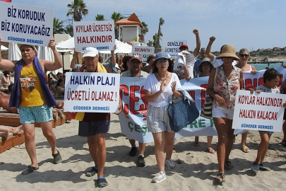 'Havlu Hareketi' büyüyor: Bir eylem de Çeşme'de