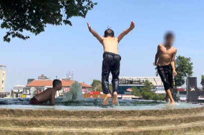 Bursa'da süs havuzunda tehlikeli serinlik!