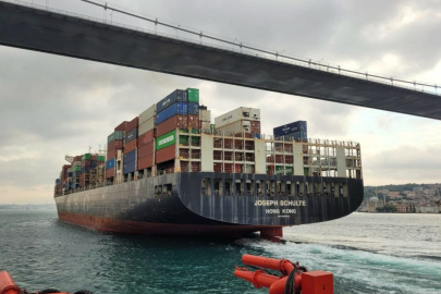 Odesa Limanı’ndan ayrılan yük gemisi, İstanbul Demirleme Sahası’nda demirlendi