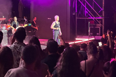 Robbie Williams Bodrum’da konser verdi