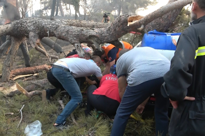 Çanakkale'de arama kurtarma görevlisi ölümden döndü