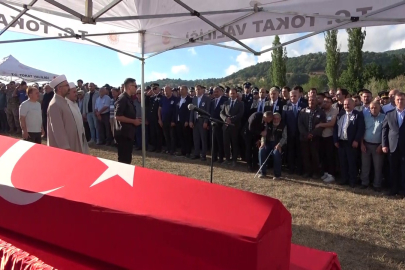 Şehit polis Hakan Telli, memleketi Tokat’ta son yolculuğuna uğurlandı