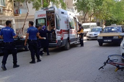 Elazığ’da otomobil bisiklete çaptı