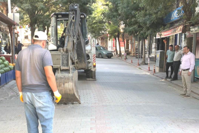 Kütahya Emet'te altyapı çalışmaları