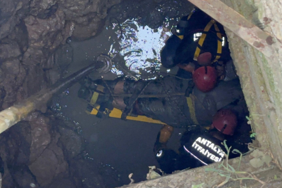 Antalya'da nefes kesen kurtarma operasyonu