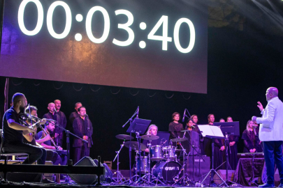 Hatay Medeniyetler Korosu'ndan 92. İEF'de teşekkür konseri