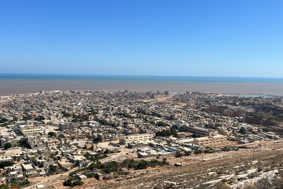 Libya'yı selin vurduğu anlar ortaya çıktı
