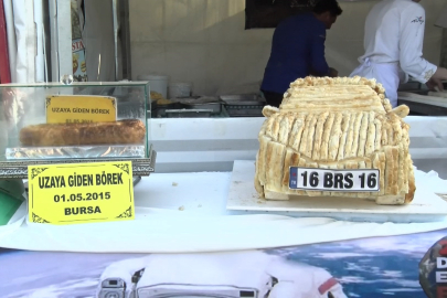 Bursa'da iştah kabartan Togg böreği