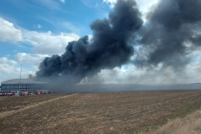 Silivri'de fabrika yangınları