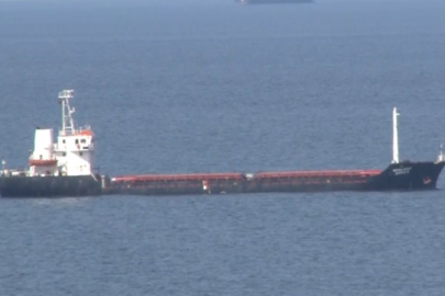 Ukrayna tahılını taşıyan gemi İstanbul Boğazı'na ulaştı