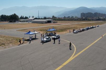 Bu kez çocuklar için piste çıktılar