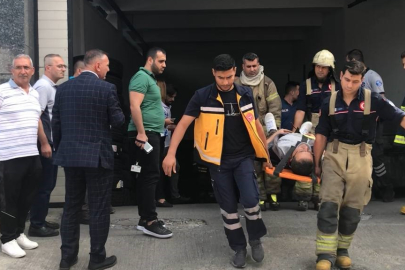 İstanbul'da işçilerin bindiği asansör düştü: 7 yaralı