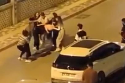 Bursa'da kadınlar birbirine girdi!