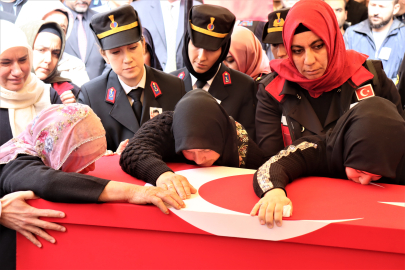 PKK'lıların katlettiği Mikail Bozlağan son yolculuğuna uğurlandı