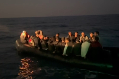 Aydın’da 56 düzensiz göçmen kurtarıldı