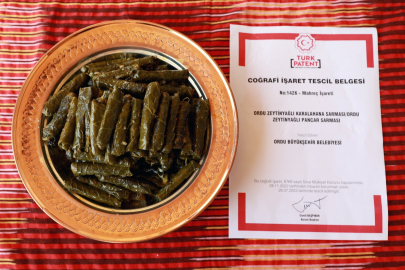 Ordu’da ‘zeytinyağlı karalahana sarması’ tescillendi
