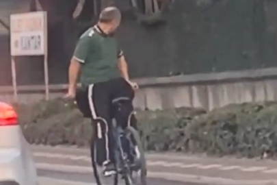 Bursa'da görenleri şaşkına çeviren yolculuk