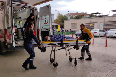 Bursa'da korkutan kaza: Yaşlı kadın hastaneye kaldırıldı