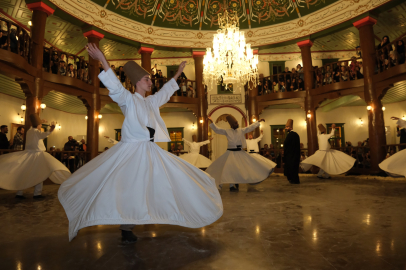 400 Yıllık Mevlevihane’de sema gösterisi