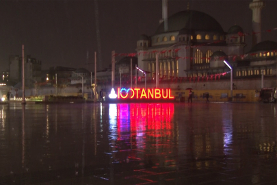 İstanbul’da beklenen yağış başladı