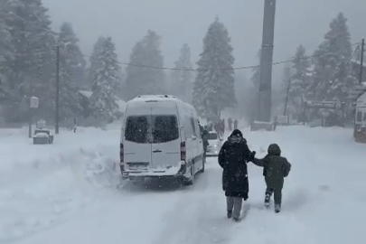 Uludağ'da zor anlar