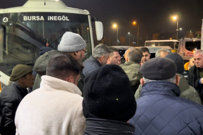 Çalıntı otobüs ile Anıtkabir gezisi İnegöl’de son buldu