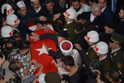 Manisa şehidini gözyaşlarıyla uğurladı