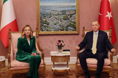 Erdoğan, İtalya Başbakanı Meloni’yi kabul etti