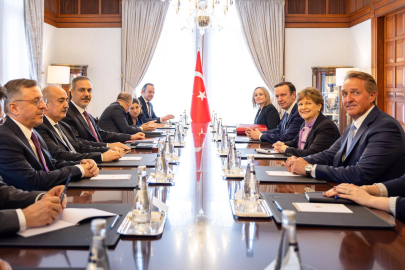 Bakan Fidan, ABD’li Senatörleri kabul etti