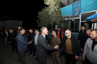 Başkan Taban sıkmadık el, çalmadık kapı bırakmıyor