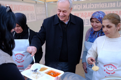 Mustafakemalpaşa’da ‘Erdemli Belediyecilik’ için kadınlardan imece usulü iftar