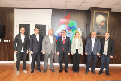 BEKSİAD’dan Yıldırım kaymakamı Metin Esen’e ziyaret