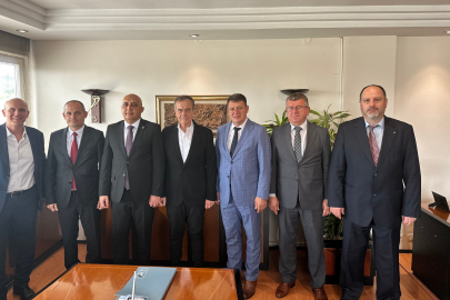 Kırcaali'den Turhan Gençoğlu'na ziyaret